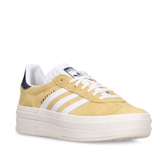 NIB SZ 6.5 (US Women) Adidas GAZELLE BOLD in Absolutely Adorable “Almost Y… - Picture 2 of 10